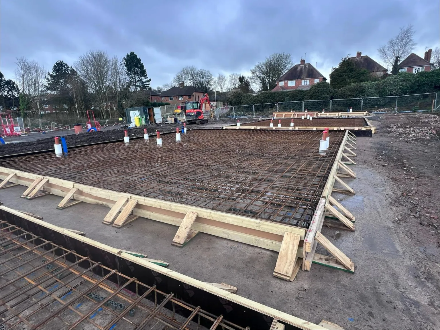 Ground Bearing Raft Foundations Bourne Street with SPEEDECK Foundations