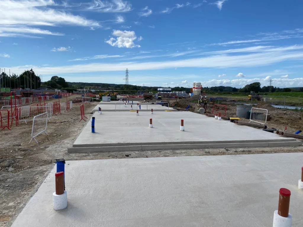 Piled Raft Foundations for new housing development