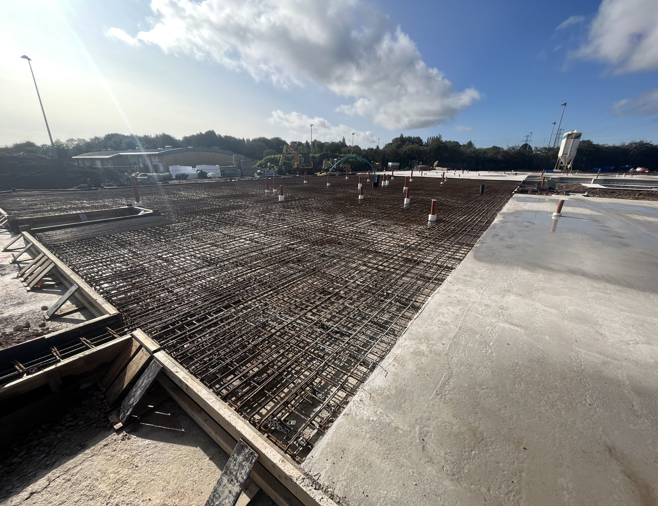 Farnborough Road, Clifton - GEDA Piled Raft Foundations with SPEEDECK