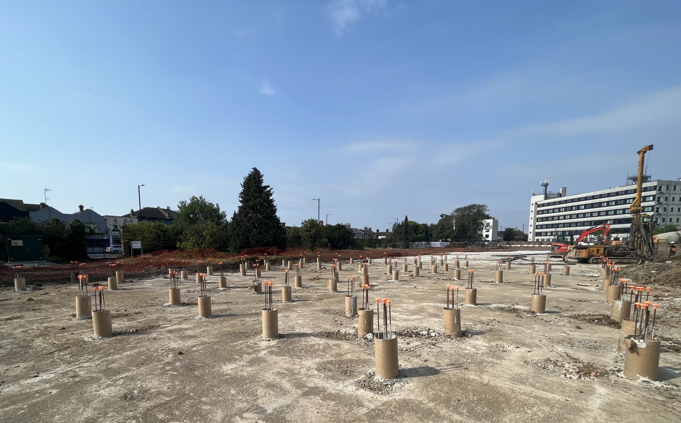 Engineered Piling for foundations with SPEEDECK