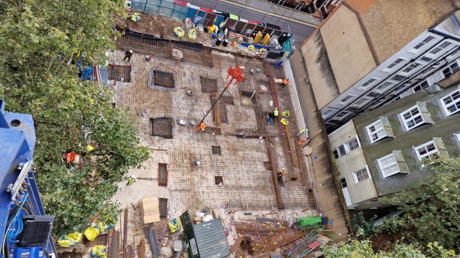 Luxborough Towers, Westminster, London - Wates Group with SPEEDECK Foundations