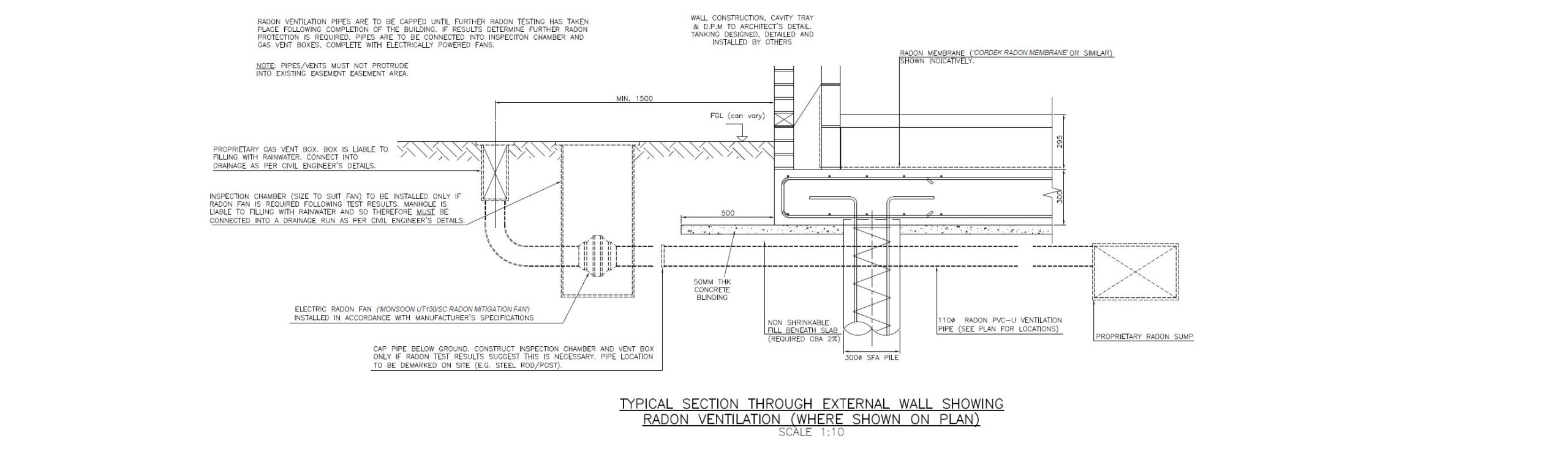 Radon Gas Foundation Design