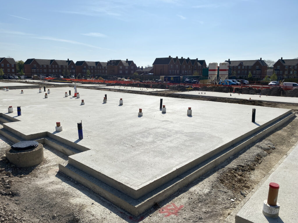 Hampshire Housing Development with SPEEDECK Foundations