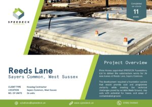 West Sussex Housing Development – Reeds Lane