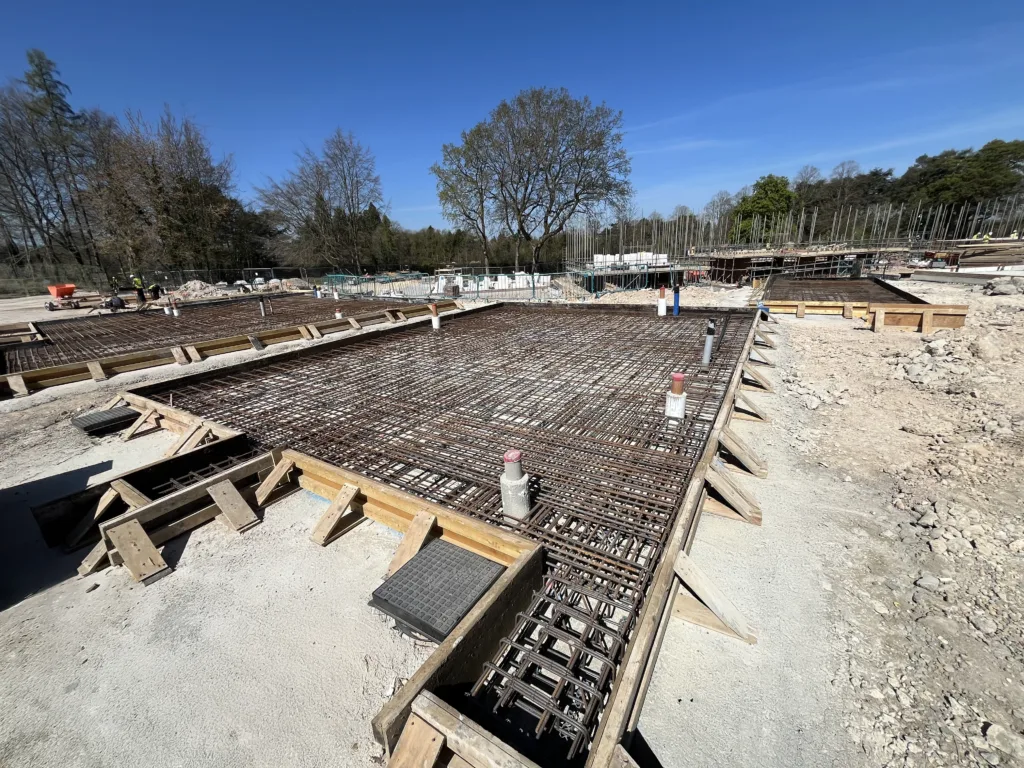 Piled Raft Foundations at Headley Court Suffolk