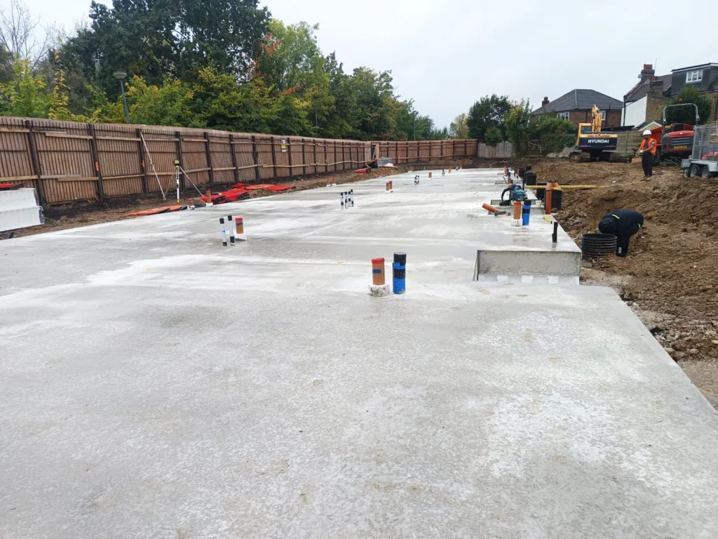 Footscray Road Concrete Foundations