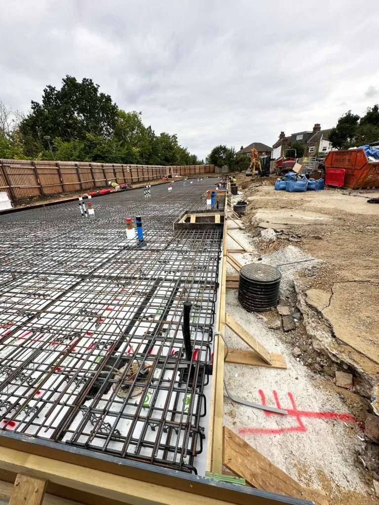 Piled Raft Construction from SPEEDECK