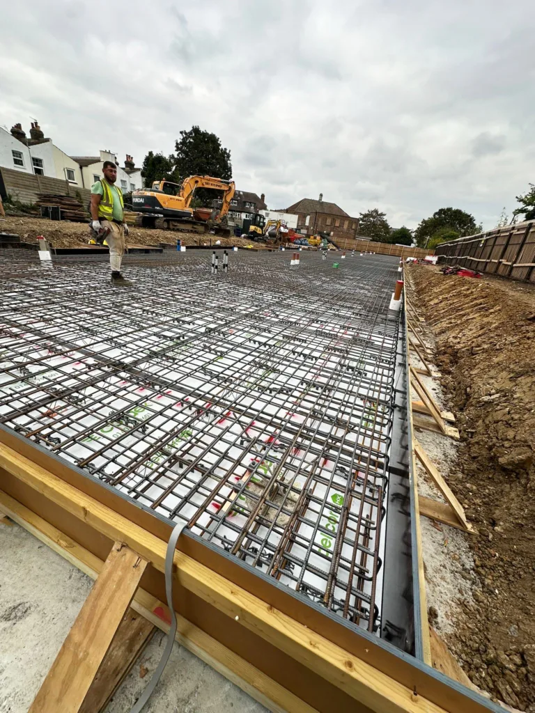 Piled Raft Foundations for London Homes