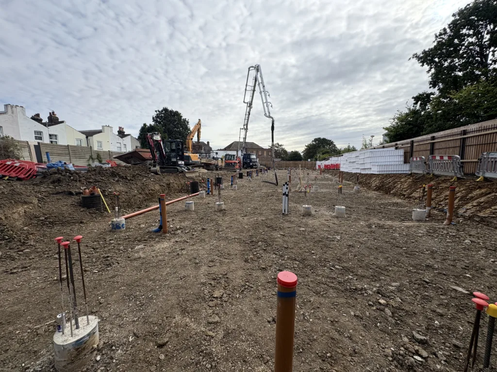 Piling at Footscray Road Inseen