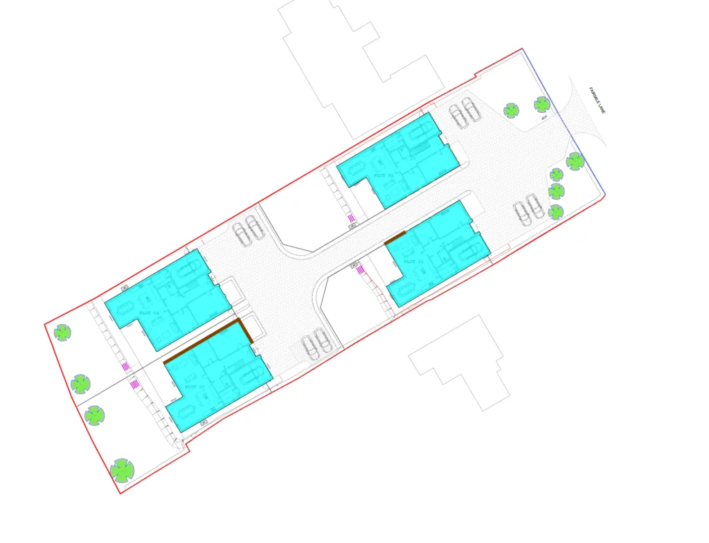 Key plan fairmile lane cobham