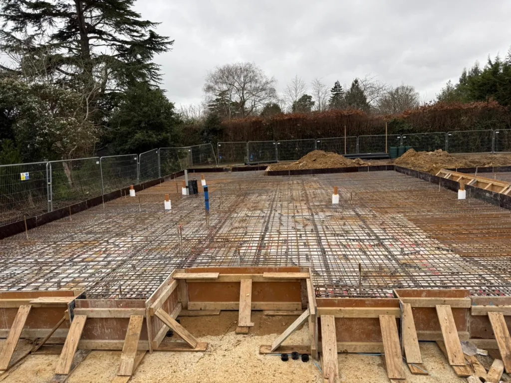 Piled raft foundations at Chartridge Developments