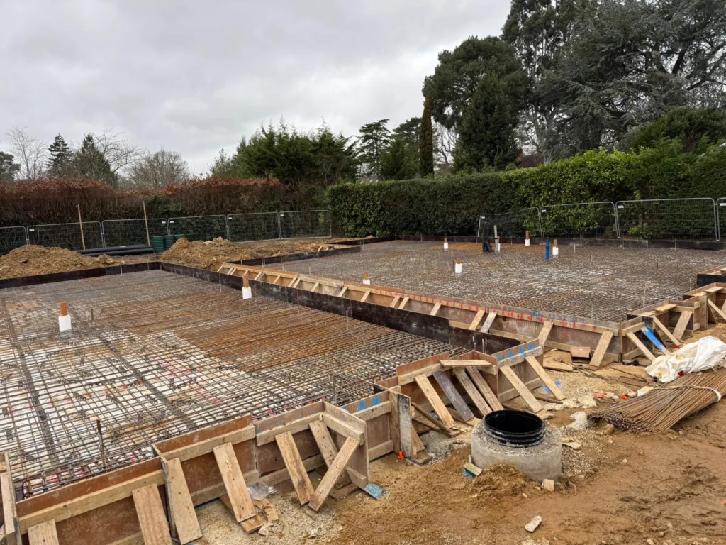 Raft construction from SPEEDECK Foundations