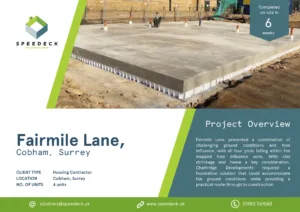 Surrey Housing Development – Fairmile Lane