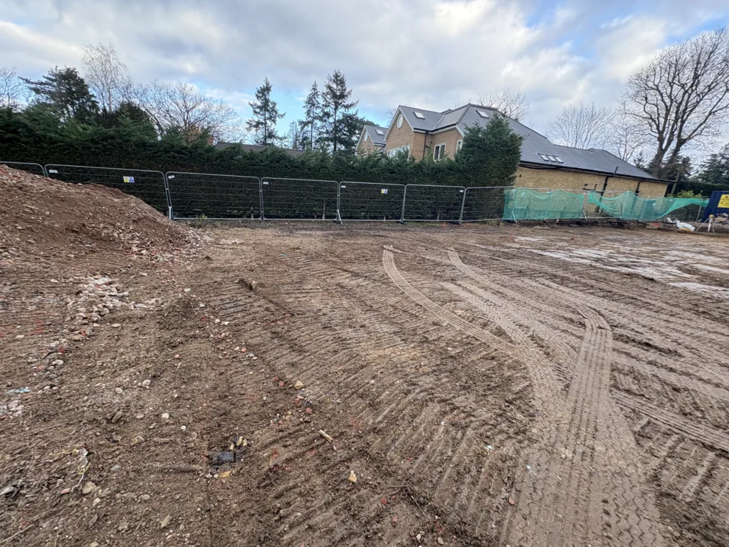 Site ready at Fairmile Lane